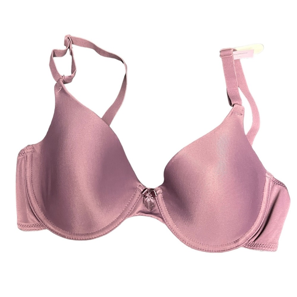 Maidenform Womens Mauve Purple Underwire T-Shirt‎ Bra 34D 07959